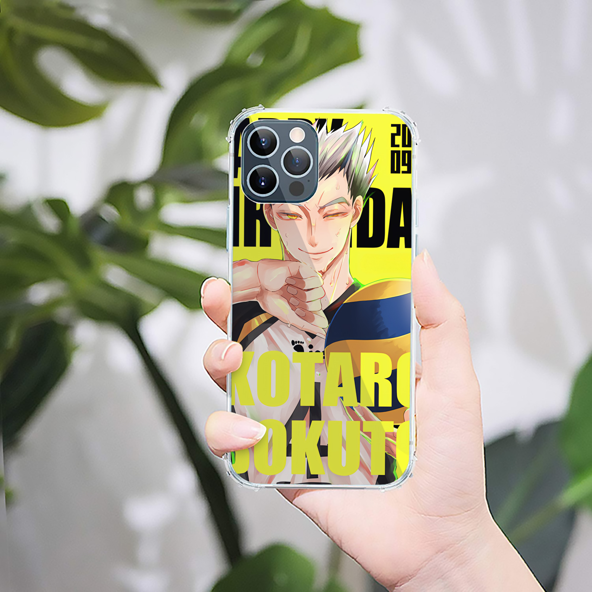 （画像用） ハイキュー!! Haikyu!! 【iPhone 12シリーズ対応】透明スマホケース（クリアソフトケース）